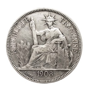 Francuskie Indochiny, piastra 1903 A, Paryż