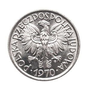Poland, People's Republic of Poland, 2 zloty 1970 Spikes - excellent