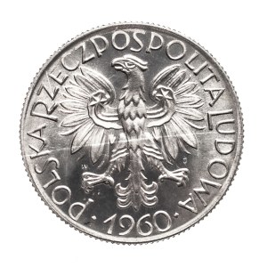 Polska, PRL, 5 złotych 1960 Rybak, Warszawa