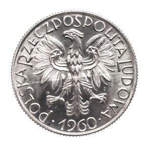 Poland, PRL, 5 zloty 1960 Rybak, Warsaw