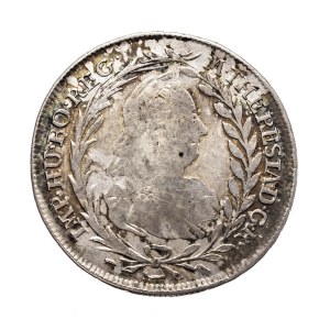 Austria, Maria Teresa, 20 krajcarów 1776 I.C.F.A., Wiedeń