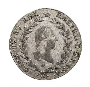 Austria, Joseph II, 20 krajcars 1786 A, Vienna