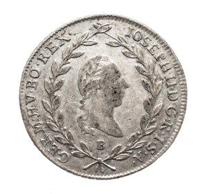 Austria, Joseph II, 20 krajcars 1788 B, Kremnica