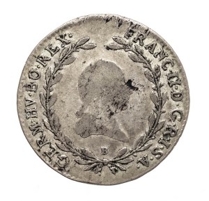 Austria, Francis II, 20 krajcars 1795 B, Kremnica
