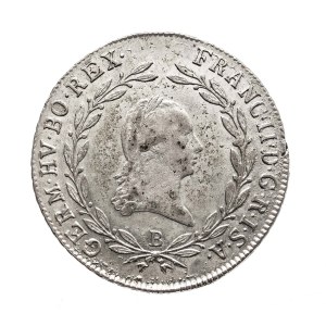 Austria, Franciszek II, 20 krajcarów 1804 B, Kremnica