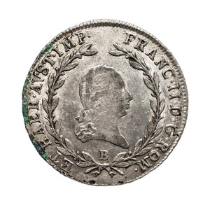 Austria, Franciszek II, 20 krajcarów 1806 B, Kremnica