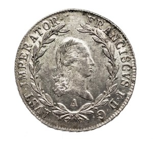 Austria, Francis II (I), 20 krajcars 1808 A, Vienna (2)