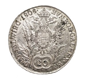 Austria, Francis II (I), 20 krajcars 1808 A, Vienna (2)
