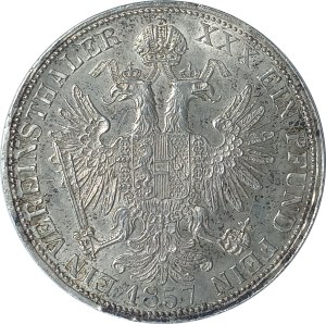 Austria, Franz Joseph I, thaler 1857 A, Vienna
