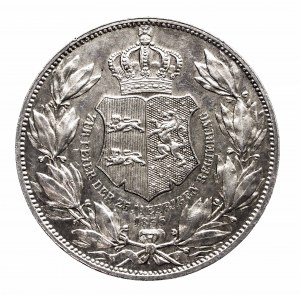 Germany, Brunswick-Lüneburg, Wilhelm, Double thaler 1856 - 25th anniversary of reign, Hanover