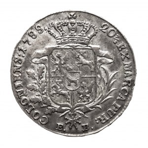 Polska, Stanisław August Poniatowski, półtalar 1788 EB, Warszawa