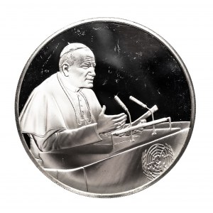 USA medal 1979 Jan Paweł II srebro
