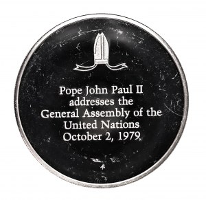 USA medal 1979 John Paul II silver
