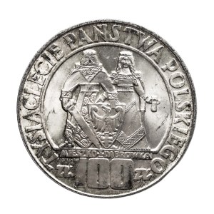 Polska, PRL, 100 złotych 1966, Mieszko i Dąbrówka.