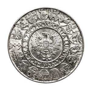 Polska, PRL, 100 złotych 1966, Mieszko i Dąbrówka.