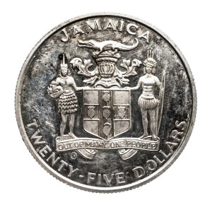 Jamaica $25, 1992 Barcelona Olympics, cycling.