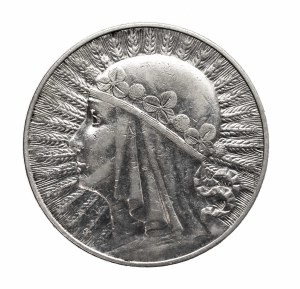 Poland, Second Republic, 10 zloty 1932, Woman, Warsaw