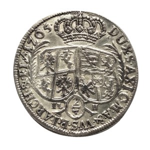 Polska, August II Mocny, 2/3 talara (gulden) 1705 ILH