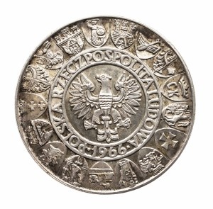Poland, People's Republic of Poland, 100 zloty 1966, Mieszko and Dąbrówka