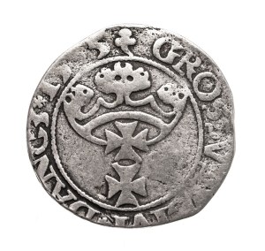 Poland, Sigismund I the Old, penny 1535, Gdansk - cut off