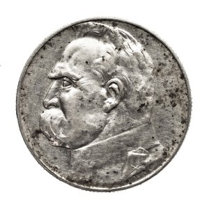 Polska, II Rzeczpospolita, 5 złotych 1936, Piłsudski, Warszawa