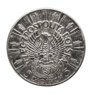 Polska, II Rzeczpospolita, 5 złotych 1934, Orzeł Strzelecki, Warszawa