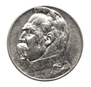 Poland, II Rzeczpospolita, 5 zloty 1934, Strzelecki Eagle, Warsaw