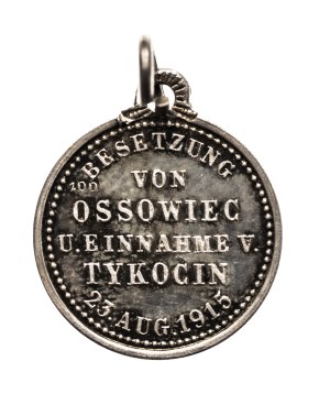 Medal Battle of Tykocin for Osowiec Fortress August 23, 1915