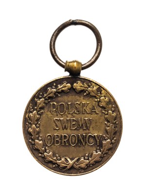 Poland, Second Republic, Miniature Medal Poland To Its Defender 1918-1921