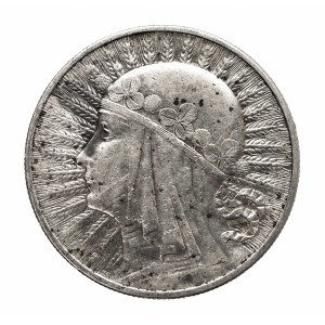Polska, II Rzeczpospolita, 10 złotych 1932, Głowa Kobiety, Londyn