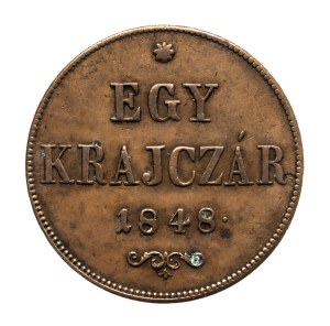Hungary, Spring of Nations, Egy (1) krajczar 1848