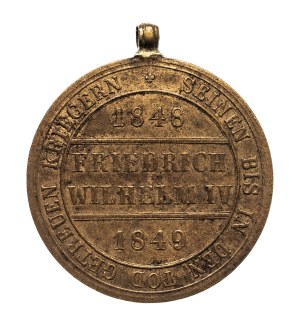 Germany, Prussia, Frederick William IV, Medal for loyalty during the revolts of 1848-1849 (Spring of Nations)