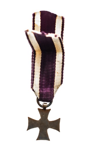 Poland, Second Republic, Miniature of the 1920 Cross of Valour