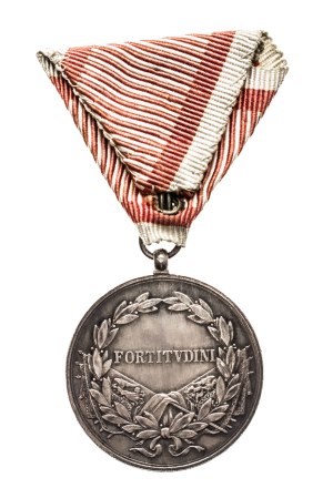 Austria-Hungary, Charles I, Silver Medal for Courage of the First Class