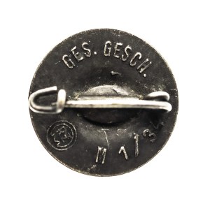 Germany, Third Reich, NSV (Nationalsozialistische Volkswohlfahrt) badge, National Socialist Benevolent People's Society.