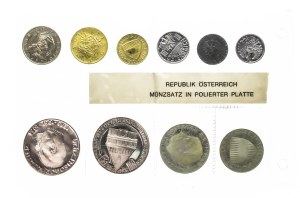 Austria - set of circulation coins 1973