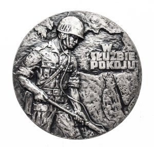 Poland, Medal In the Service of Peace, Polish Military Special Unit of the United Nations Armed Forces.