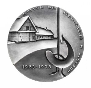 Poland, Medal of the Museum of Central Pomerania Słupsk and the Museum of Słowińska Village in Kluki 1998