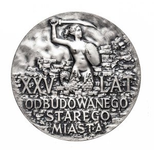 Polska, Medal XXV lat odbudowanego Starego Miasta Warszawa 1953-1978
