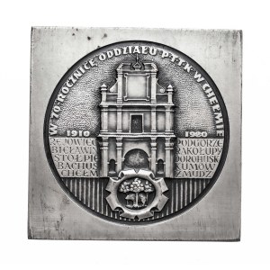 Polska, Medal Kazimierz Janczykowski, 70-rocznica PTTK Chełm 1980, Mennica Warszawska