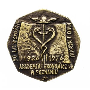 Polska, Medal Stasiński, 50 lat W Służbie Nauki i Narodu, Akademia Ekonomiczna Poznań 1926-1976