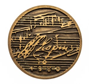 Poland, Fryderyk Chopin Medal 1980