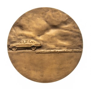 Polska, Medal Fabryka Samochodów Osobowych FSO Warszawa - uruchomienie produkcji 1951