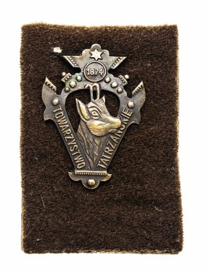 Poland, Copy of the 1874 badge of the Tatra Society, 110th anniversary of the T. T. 1983.