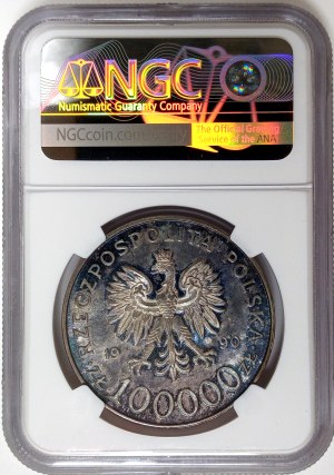 Poland, the Republic since 1989, 100000 gold 1990 SOLIDARITY - tyb A
