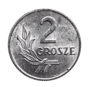 Poland, communist Poland, 2 pennies 1949