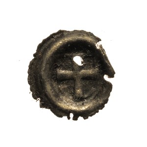 Krakowskie, Jędrzejów, Opactwo cysterskie, brakteat 1. ćwierć XIV w.