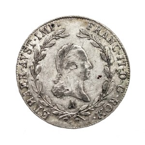 Austria, Franciszek II, 20 krajcarów 1806 A, Wiedeń (2)