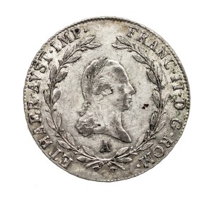Austria, Francis II, 20 krajcars 1806 A, Vienna (2)