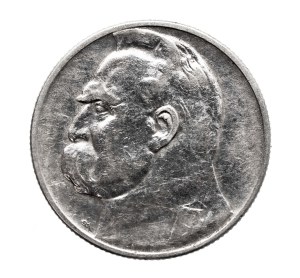Poland, Second Republic, 2 zloty 1934 Pilsudski, Warsaw